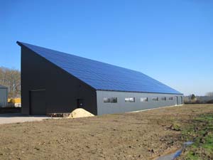 Solesens installation panneaux solaires St Léger sur Sarthe 1