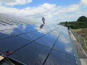 Solesens installation panneaux solaires St Léger sur Sarthe 5